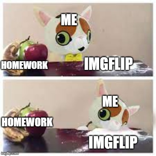 i love graystillplays's channel (also yes i get too distracted by here) | ME; HOMEWORK; IMGFLIP; ME; HOMEWORK; IMGFLIP | image tagged in graystillplays spleens fruit or cocaine cocaine it is | made w/ Imgflip meme maker