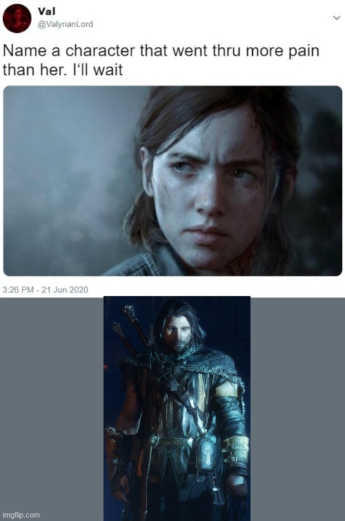 True pain | image tagged in name a character that went thru more pain than her i'll wait,funny memes | made w/ Imgflip meme maker