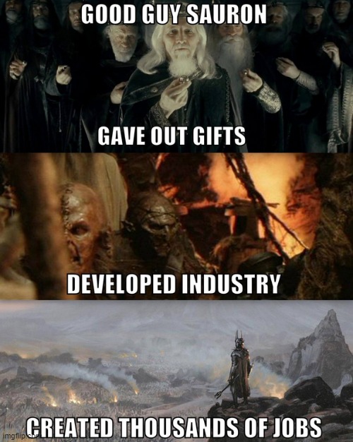 Make Mordor Great Again | image tagged in rmk | made w/ Imgflip meme maker