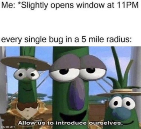 Bugs bugs bugs bugs bugs bugs bugs bugs bugs | image tagged in veggietales,bugs,funny memes | made w/ Imgflip meme maker