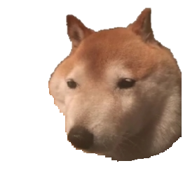 High Quality Doge Face Blank Meme Template