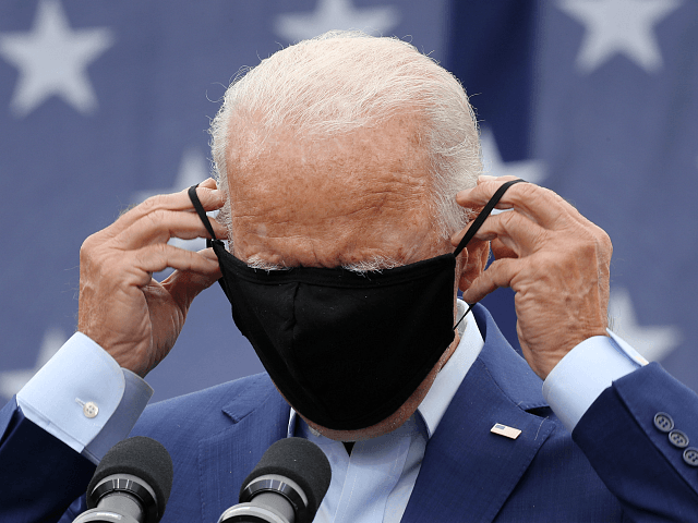 Biden Mask over FACE Blank Meme Template