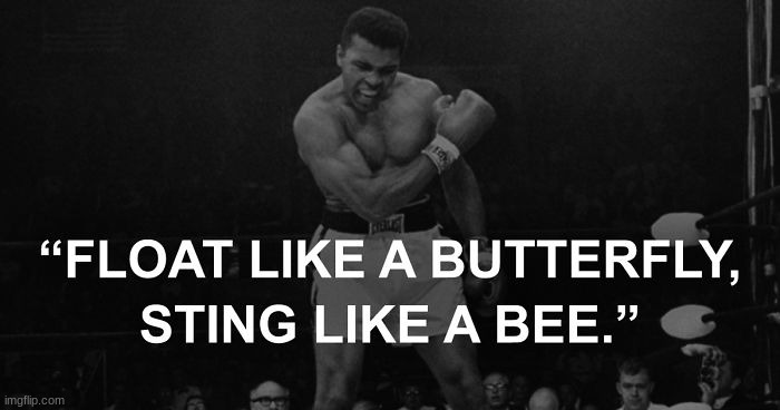 Muhammad ali quote | made w/ Imgflip meme maker