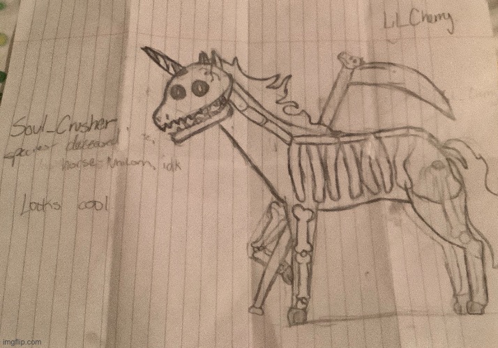 Soul as a horse cause why not | image tagged in idk | made w/ Imgflip meme maker