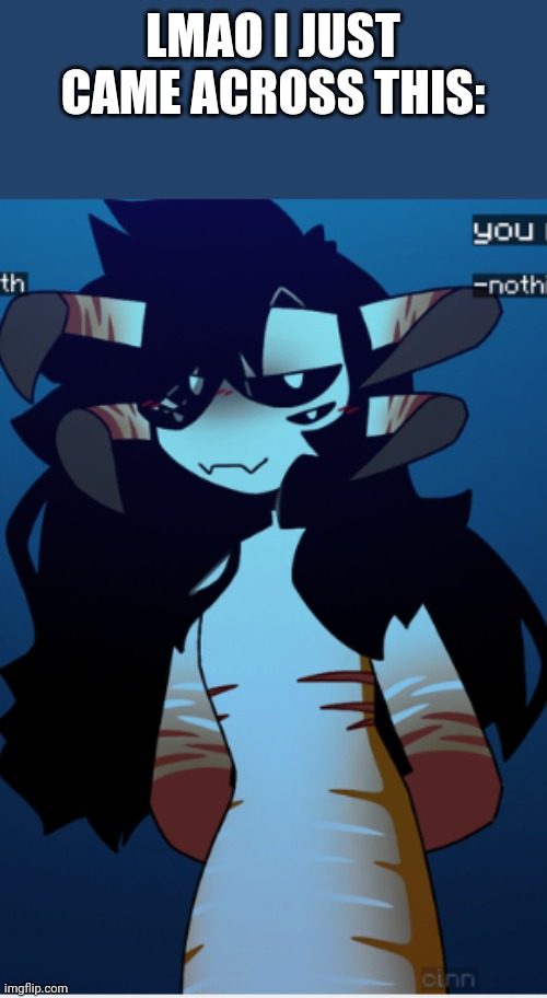 God its cute | LMAO I JUST CAME ACROSS THIS: | image tagged in reaper leviathan but cute | made w/ Imgflip meme maker