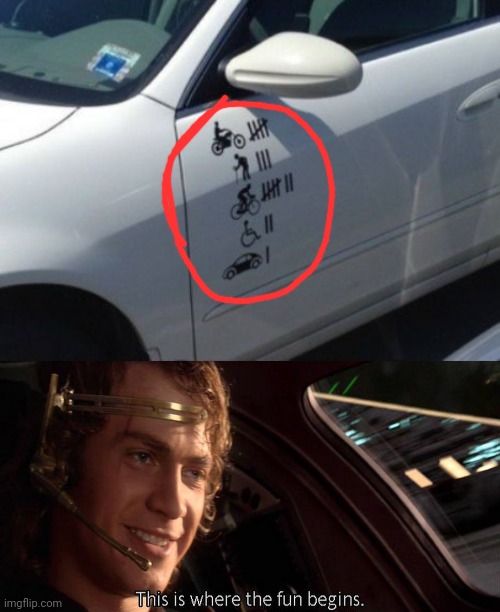 This would be fun... minus the deaths and jail timr- | image tagged in this is where the fun begins,star wars,cars,anakin skywalker,death | made w/ Imgflip meme maker