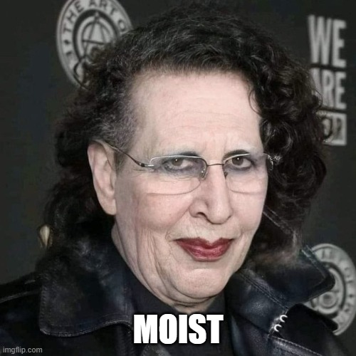 Moist Marilyn Manson |  MOIST | image tagged in moist,marilyn manson,creepy,music,old man | made w/ Imgflip meme maker