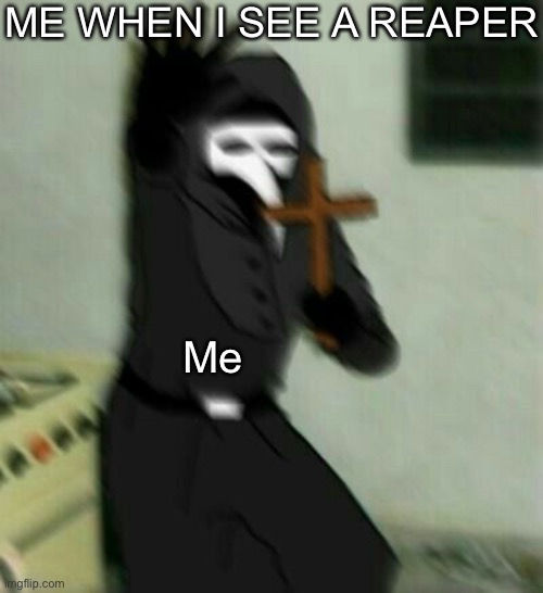 Bro it be like | ME WHEN I SEE A REAPER; Me | image tagged in plague doctor meme | made w/ Imgflip meme maker