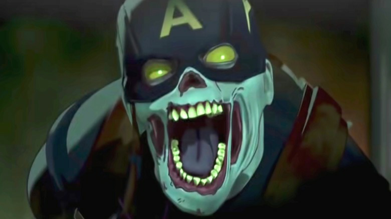High Quality Zombie Captain America 2 Blank Meme Template