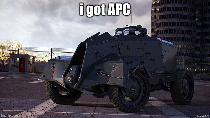 i got APC | made w/ Imgflip meme maker