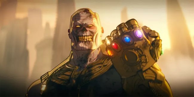 Zombie Thanos Blank Meme Template