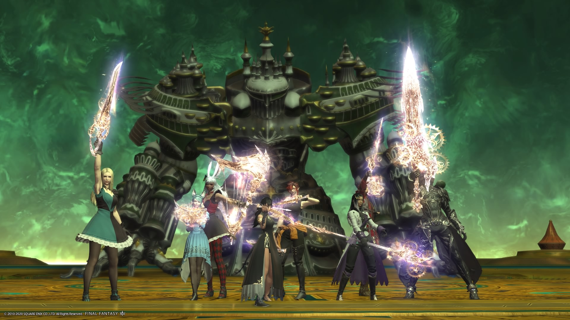 FFXIV TEA Clear Blank Meme Template