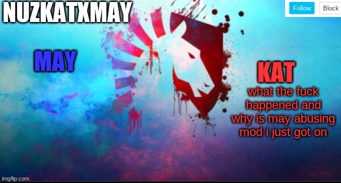 E | what the fuck happened and why is may abusing mod i just got on | image tagged in e | made w/ Imgflip meme maker