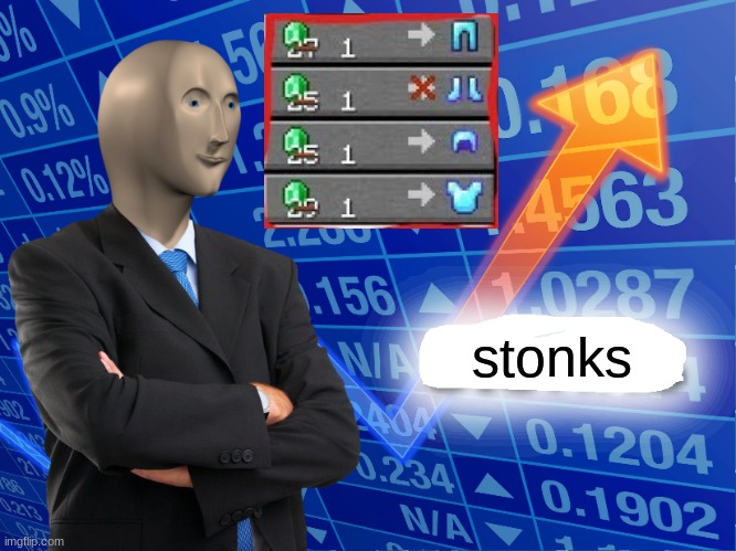 That's A Good Deal | stonks | image tagged in empty stonks | made w/ Imgflip meme maker