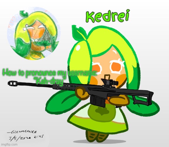 M | How to pronounce my username:
“Keh-dray” | image tagged in m | made w/ Imgflip meme maker