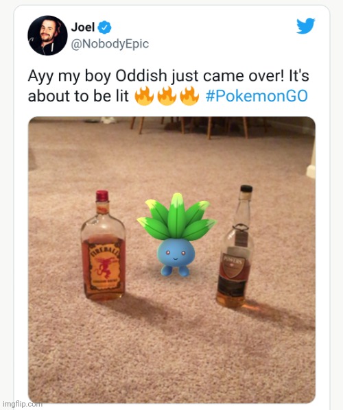 Oddish Beer Party! | image tagged in oddish beer | made w/ Imgflip meme maker