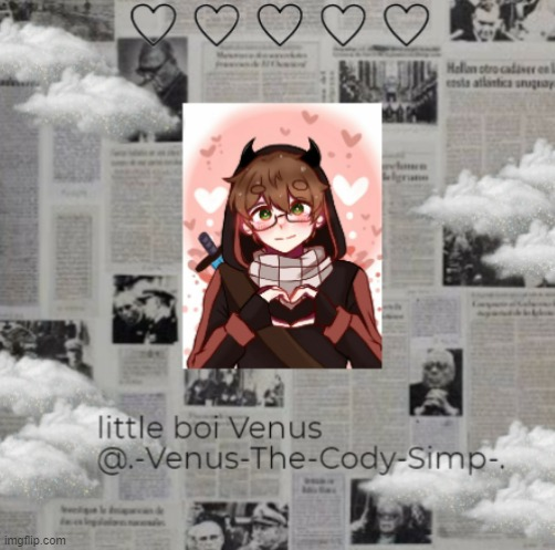 venus's bbh temp (ty yacht <3) Blank Meme Template