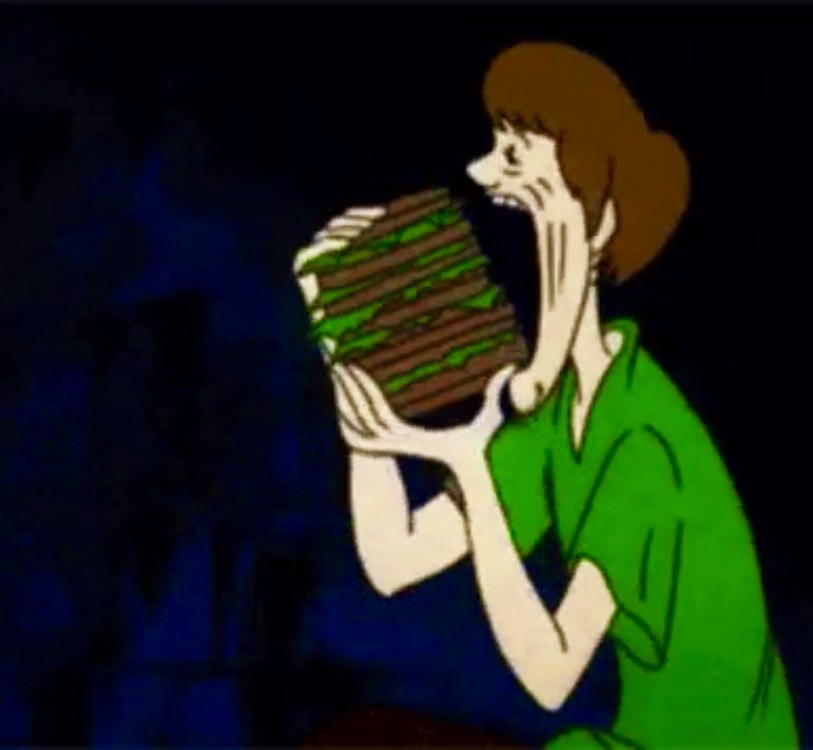 Consuming Scooby | image tagged in consuming scooby,zoinks,mummy | made w/ Imgflip meme maker