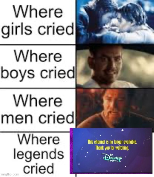 RIP disney channel :< | image tagged in where legends cried,disney,disney channel,f | made w/ Imgflip meme maker