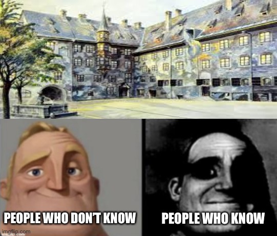 People who know | PEOPLE WHO DON’T KNOW; PEOPLE WHO KNOW | image tagged in people who know and dont know,hitler,painting | made w/ Imgflip meme maker