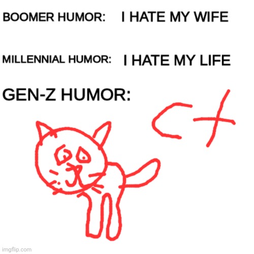 Boomer humor Millennial humor Gen-Z humor | image tagged in boomer humor millennial humor gen-z humor | made w/ Imgflip meme maker