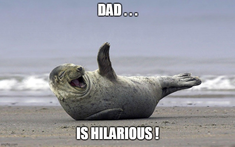 DAD . . . IS HILARIOUS ! | made w/ Imgflip meme maker