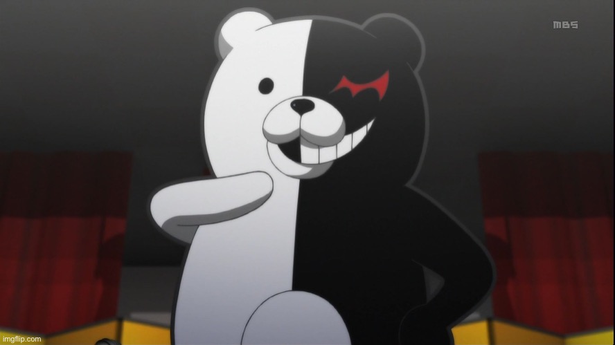 monokuma | image tagged in monokuma | made w/ Imgflip meme maker