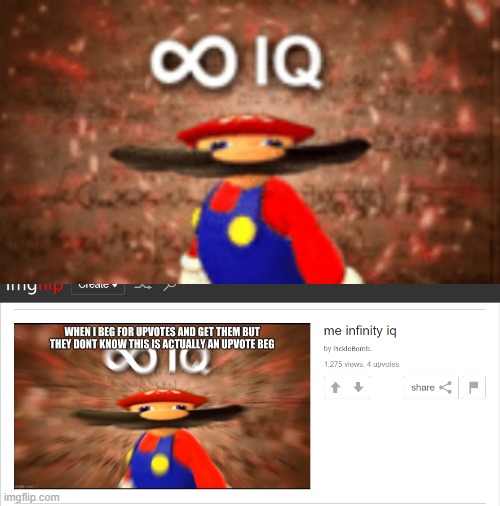 infinty iq man | image tagged in infinity iq | made w/ Imgflip meme maker