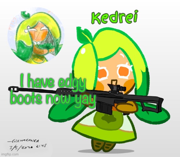 M | I have edgy boots now yay | image tagged in m | made w/ Imgflip meme maker