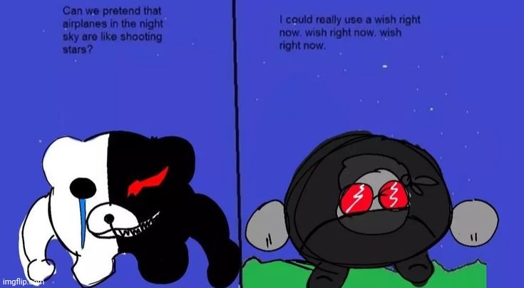 Ball Monokuma x Hankball :Vine Boom: | made w/ Imgflip meme maker