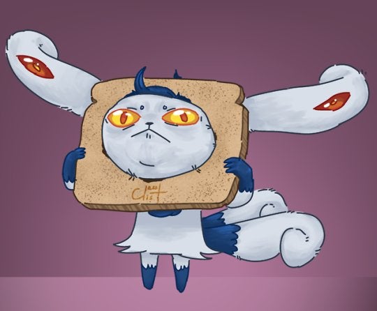 Meowstic bread Blank Meme Template