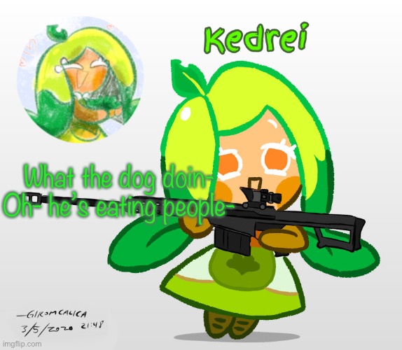 M | What the dog doin-
Oh- he’s eating people- | image tagged in m | made w/ Imgflip meme maker