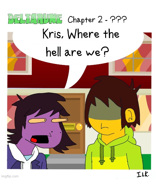 ah yes Deltarune. The famous web animated series - Imgflip