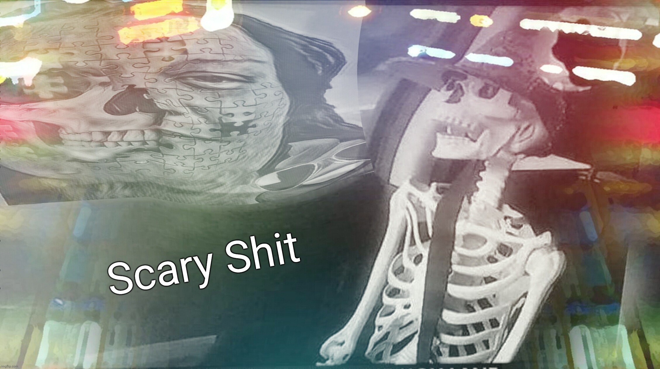 Halloween | Scary Shit | image tagged in halloween is coming | made w/ Imgflip meme maker