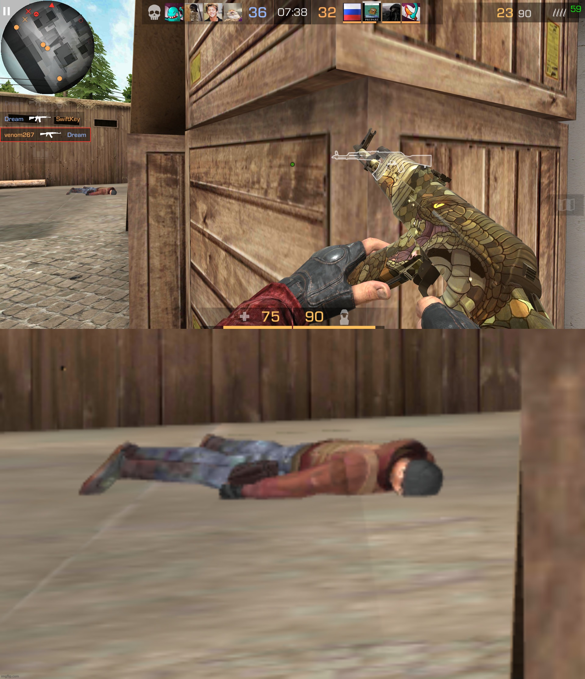 dead | made w/ Imgflip meme maker