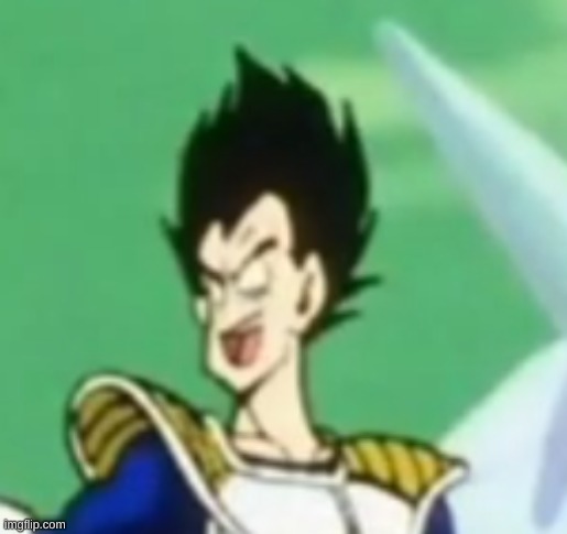 thus is vegetable (vegeta) | made w/ Imgflip meme maker