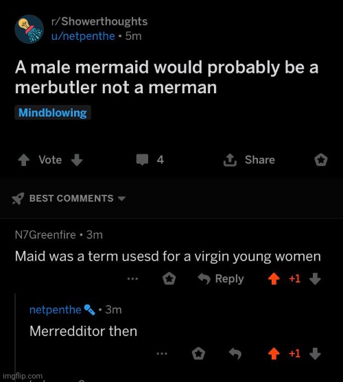 Merredditor | made w/ Imgflip meme maker
