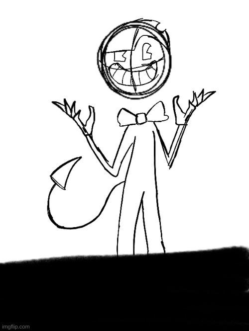 sketch 4 bendy | image tagged in bendy and the ink machine | made w/ Imgflip meme maker