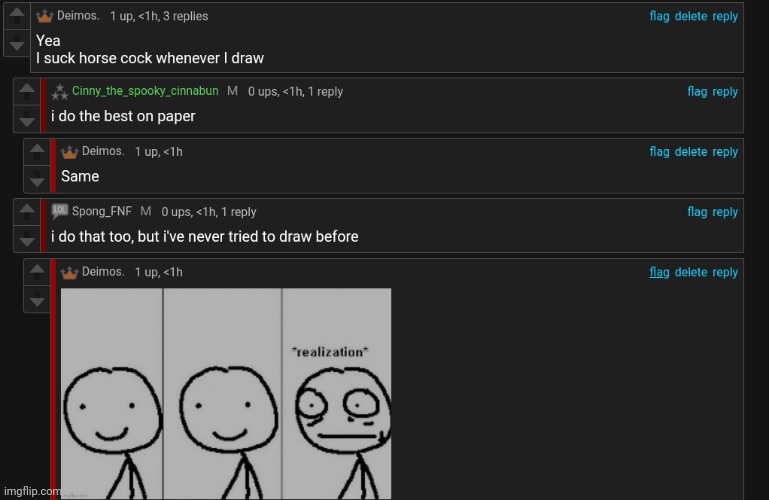 *Laughs in zoophilia* | made w/ Imgflip meme maker