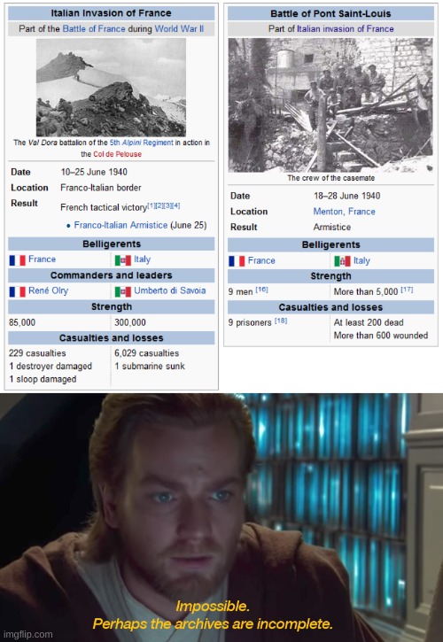 Hold up | image tagged in star wars prequel obi-wan archives are incomplete | made w/ Imgflip meme maker