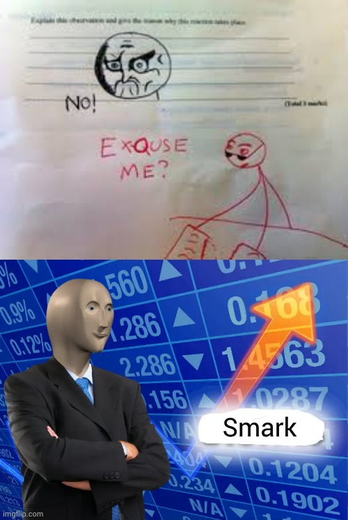 He can solve da question | Smark | image tagged in memes | made w/ Imgflip meme maker
