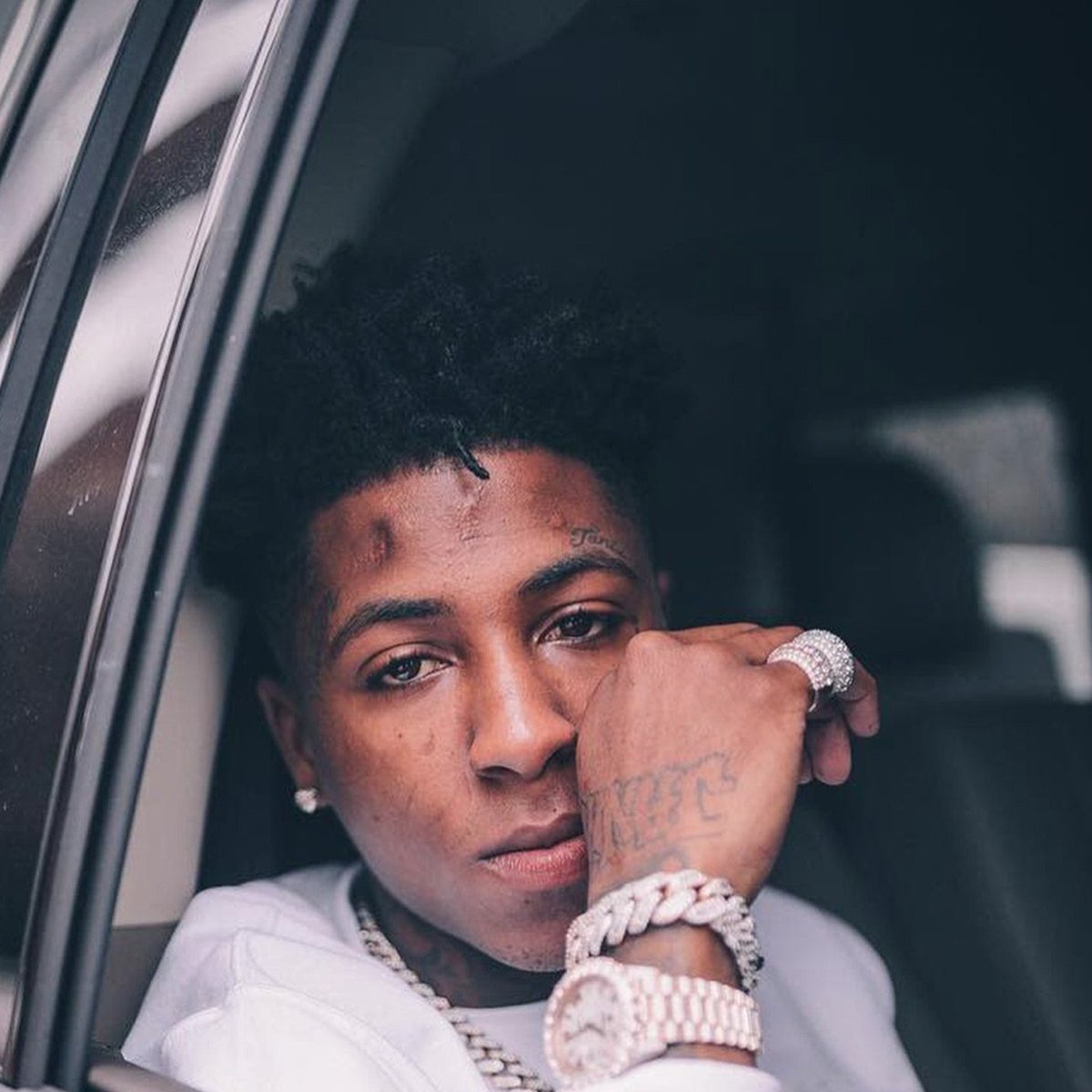High Quality Serious nba youngboy Blank Meme Template