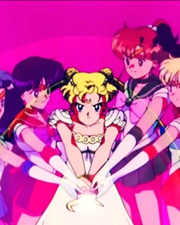 Sailor Moon wand Blank Meme Template