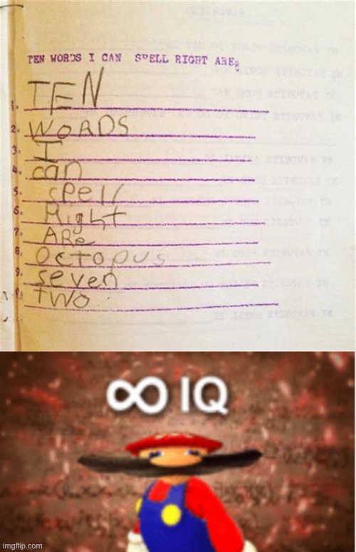 The teacher just gave him an answer key | image tagged in infinite iq,smort,big brain | made w/ Imgflip meme maker