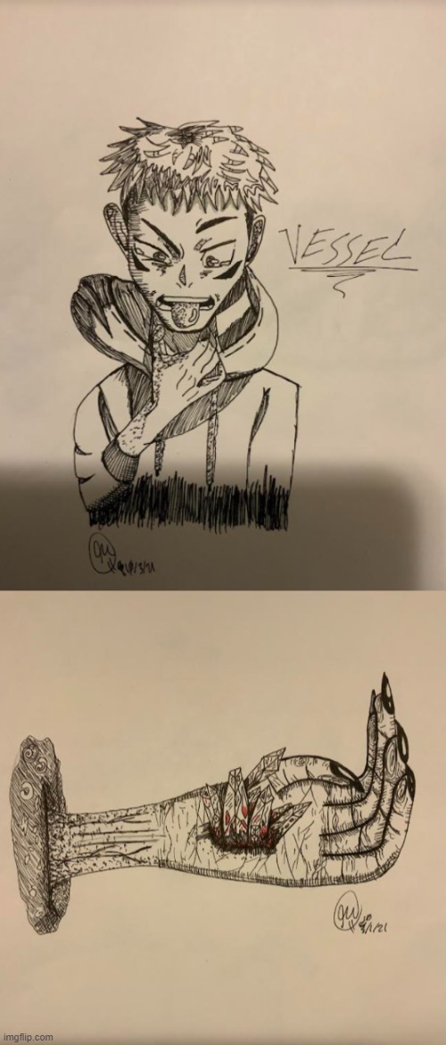 Inktober day 1 and 3 still working on day 2 XD | image tagged in spooktober | made w/ Imgflip meme maker