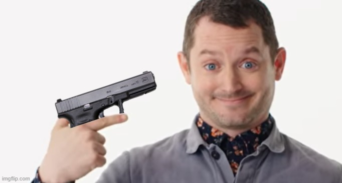 accelerating towards cliff | image tagged in funny,elijah wood | made w/ Imgflip meme maker