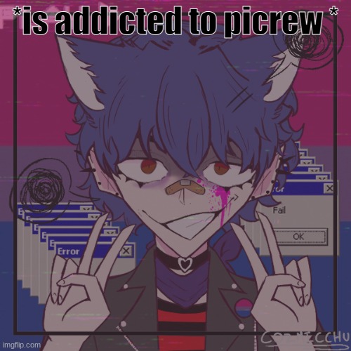i'm the villain | *is addicted to picrew * | image tagged in i'm the villain | made w/ Imgflip meme maker