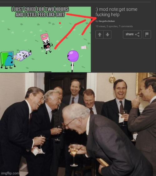 image tagged in memes,laughing men in suits | made w/ Imgflip meme maker