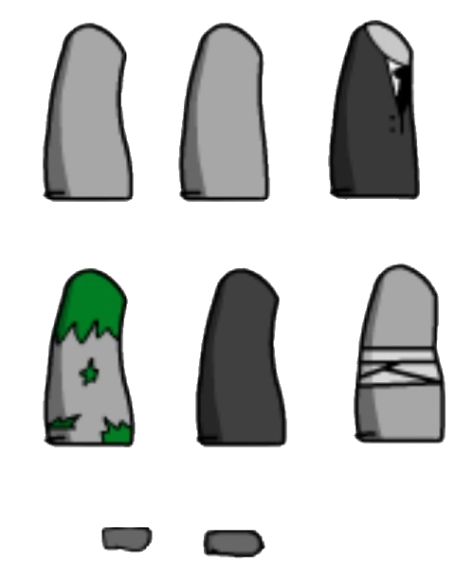 MC sprite sheet bodies Blank Meme Template