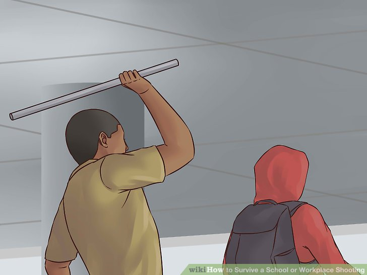 Wikihow metal bar agression Blank Meme Template